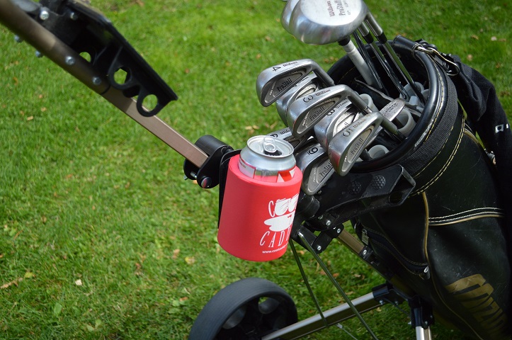 Golf cart beer sales cooler